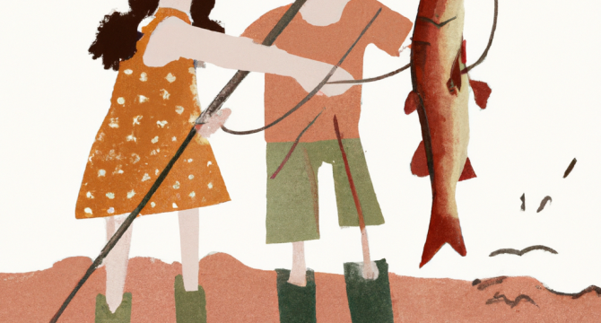 Рыбалка с детьми — как сделать интересно